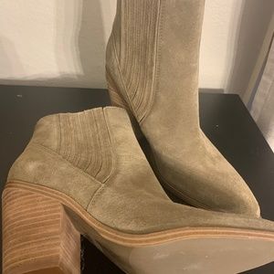 Marc Fisher Suede Ankle Boots